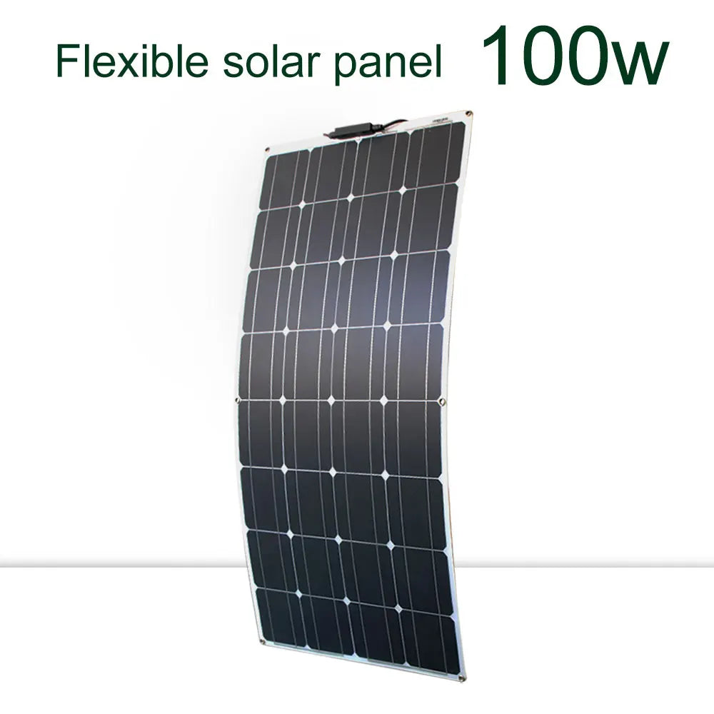 100w flexible solar panel