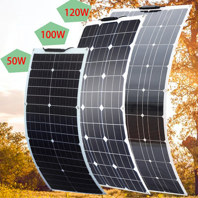Flexible solar panels 50/ 100/ 120w