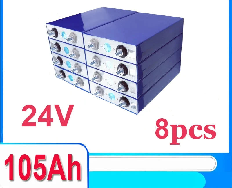 8pieces LiFePO4 Batteries