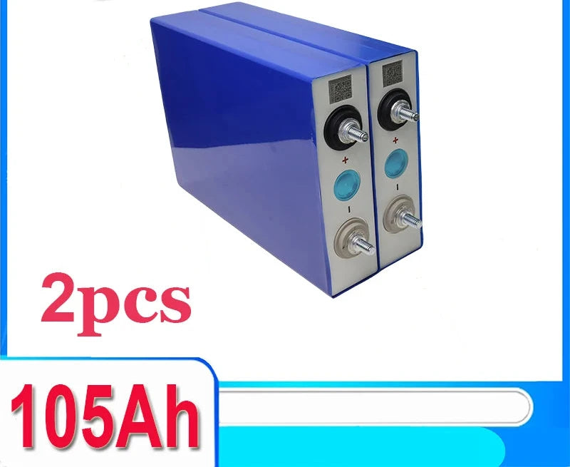 2 Pieces LiFePO4 Batteries