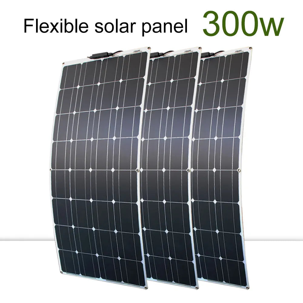 300w flexible solar panel  