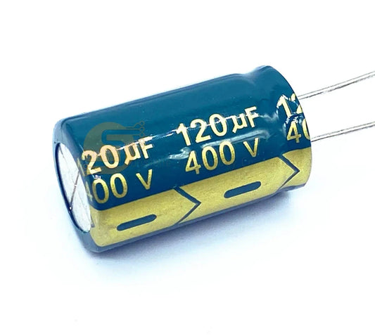 400V High Frequency Low ESR Aluminum Capacitor 120UF