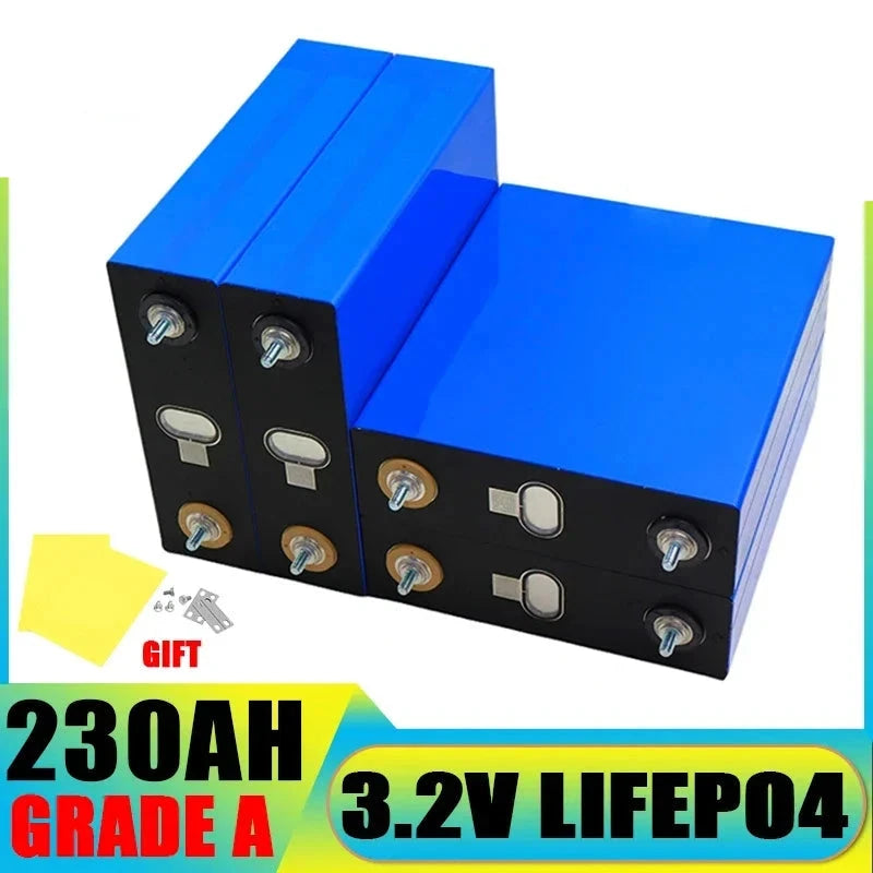 4pcs LiFePO4 310Ah Battery 3.2V -  12v/24v