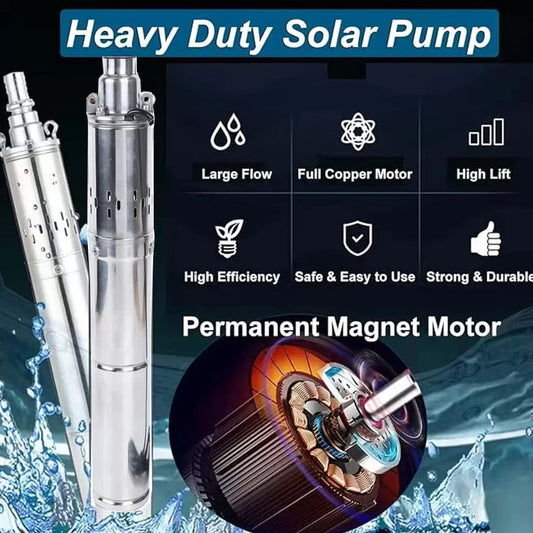 Permanent Magnet Motor features enabled for Solar Pump