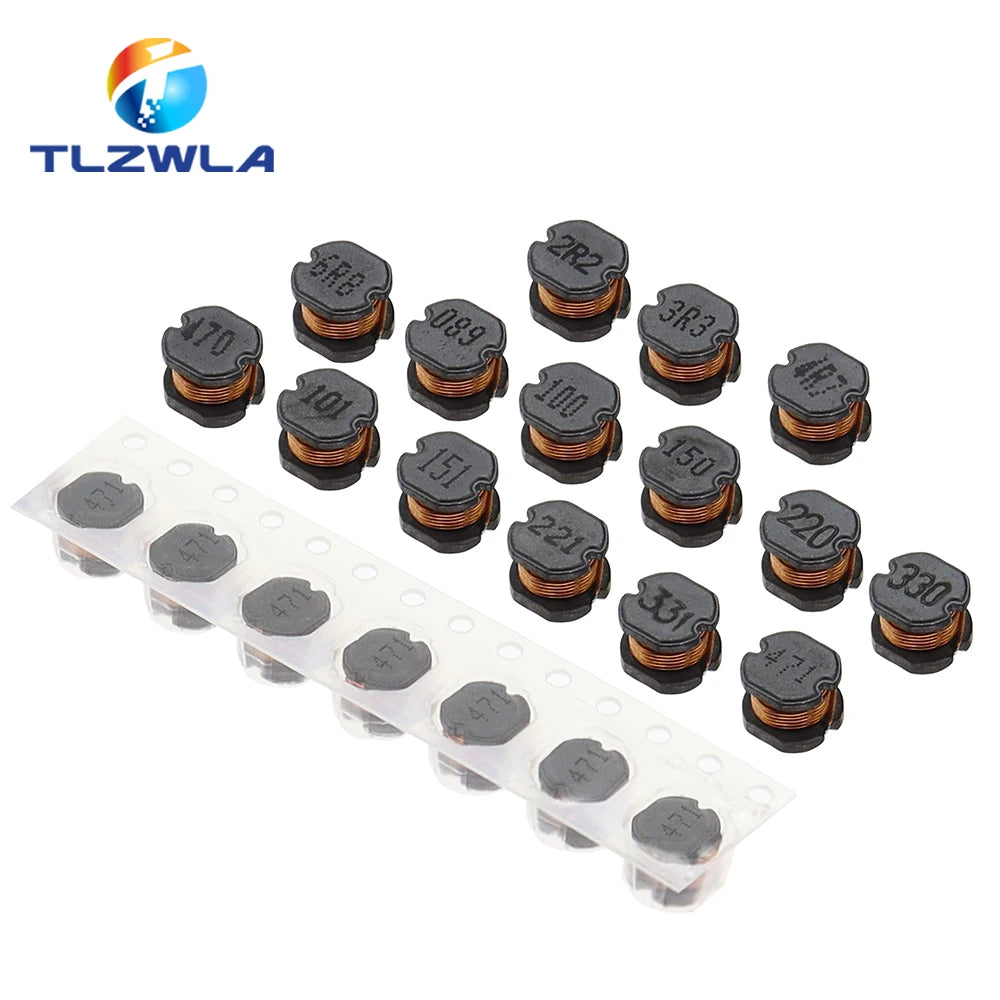 Set of electronic components in a clear plastic tray with TLZWLA branding.