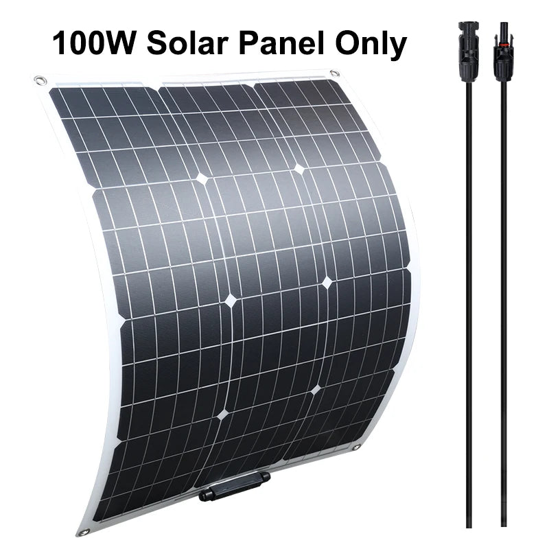 100w solar panel image