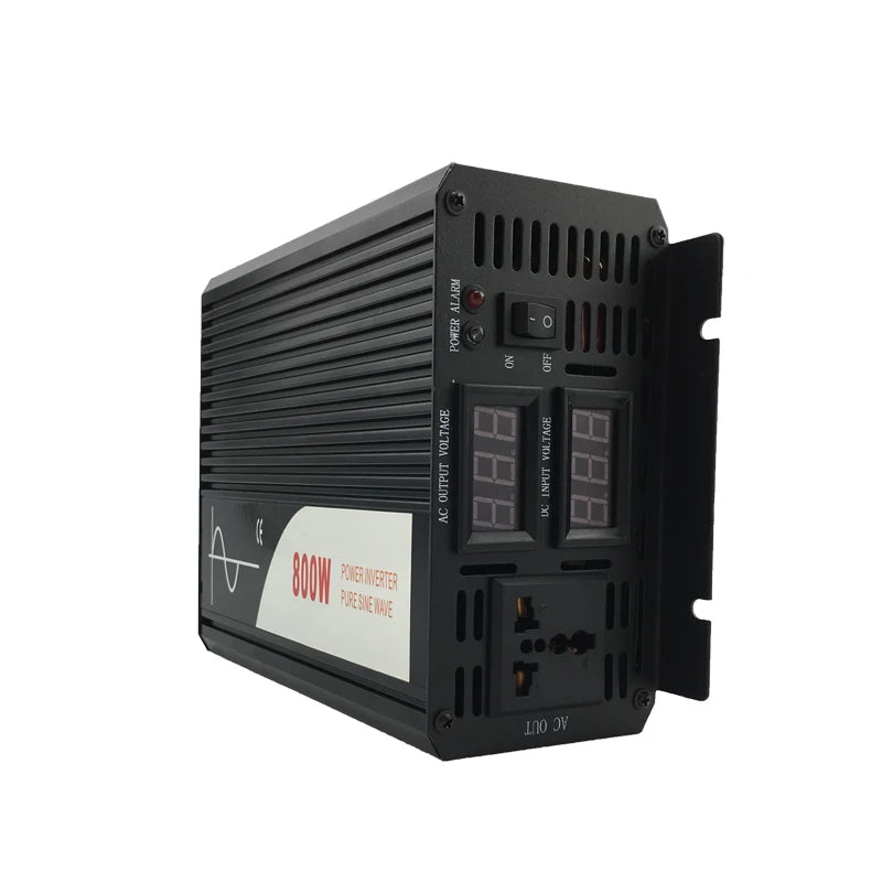 800W pure sine wave solar power inverter DC panel & socket