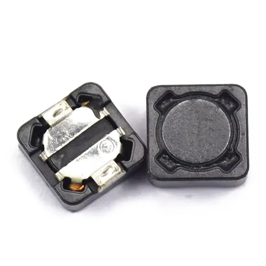 Two electronic components on a white background