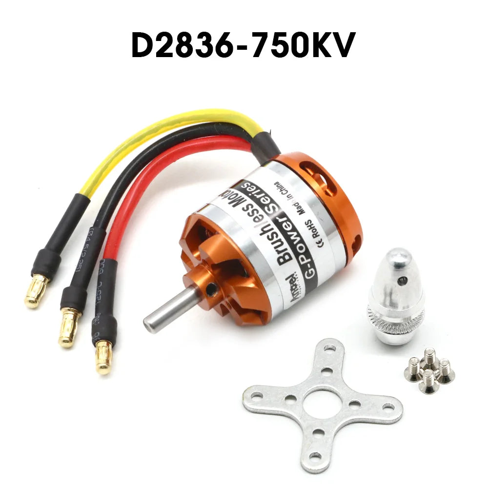 Brushless Motor Mini  D2836-750KV