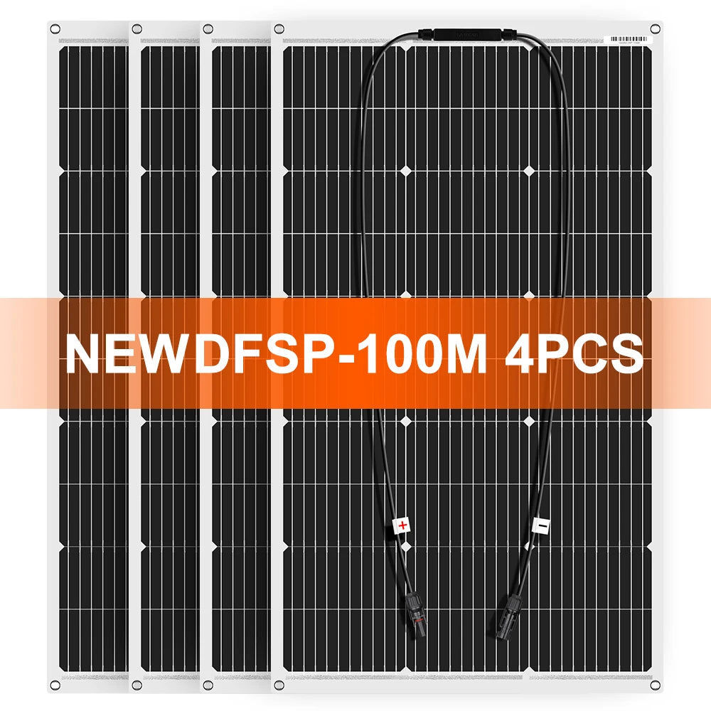 Solar Panel - Flexible DFSP-100M 4pc