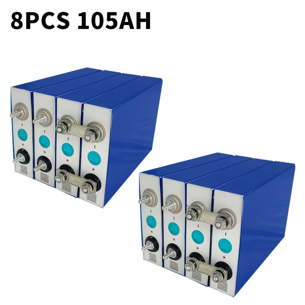 Lifepo4 Battery Cell 105AH - 8PCS