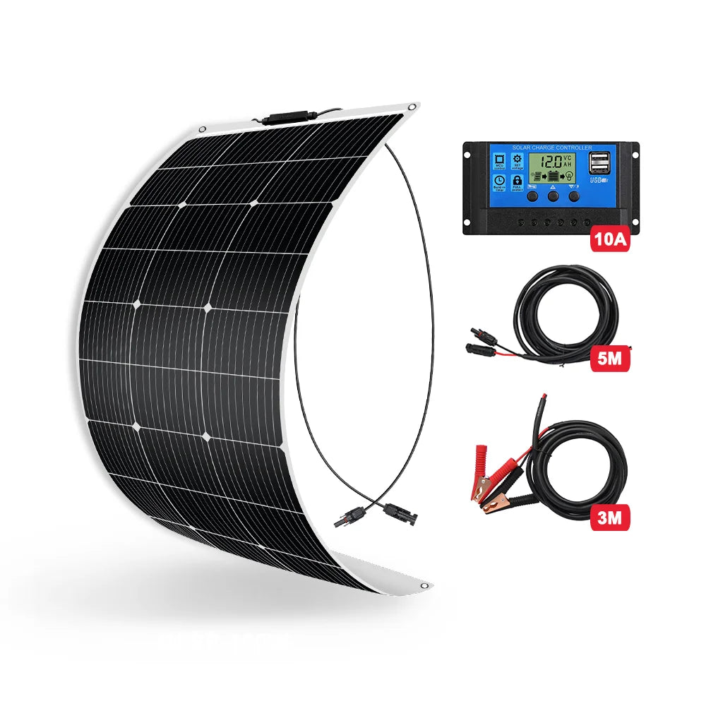 Solar Panel - Flexible DFSP-100M 1pc box included