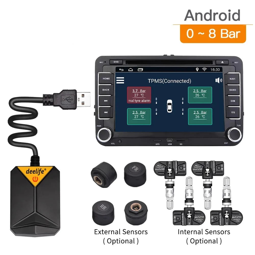 Tire Pressure Monitoring System (TPMS ) Sensor vehicle