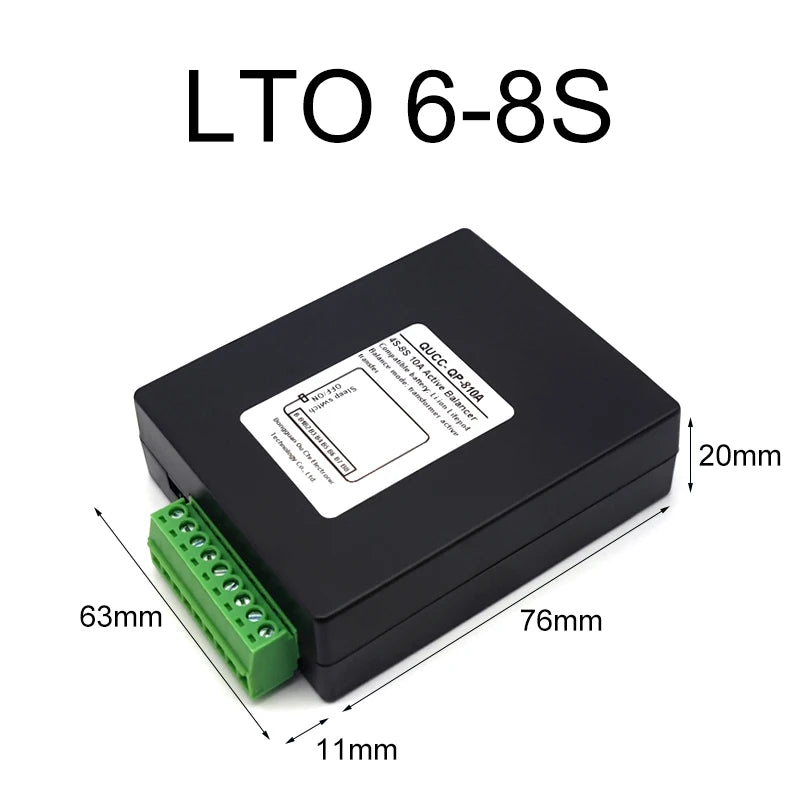 Active Balancer LTO 6S -8S (10A) Dimension