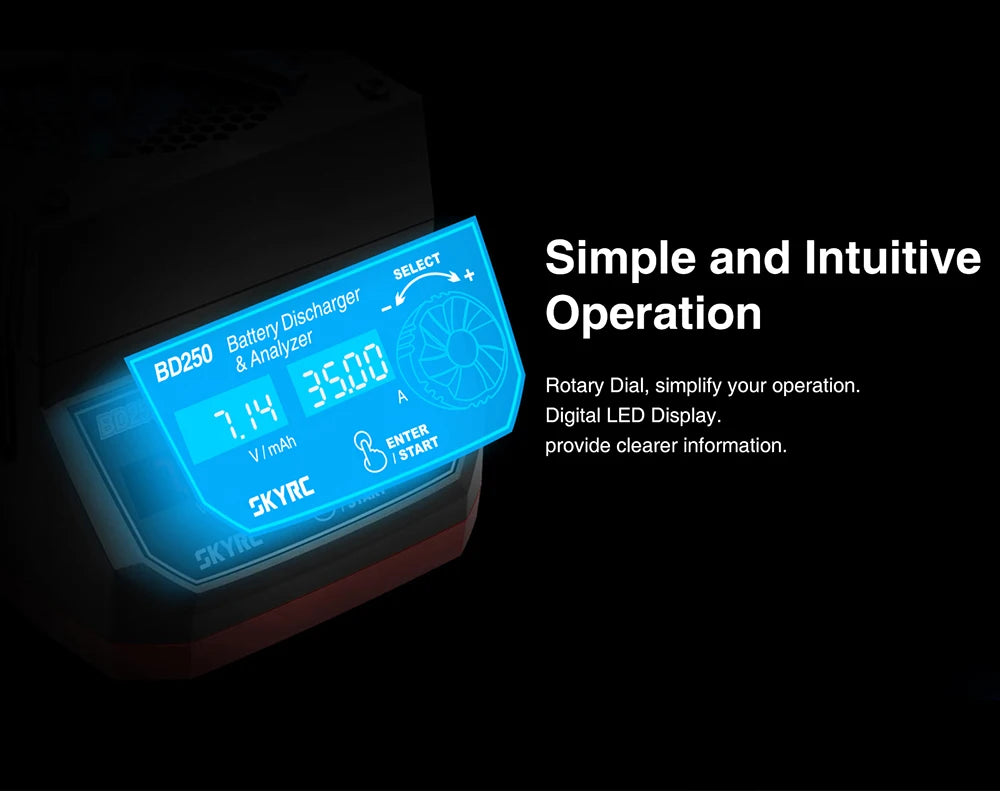 Battery Discharger & Analyzer - interaction 