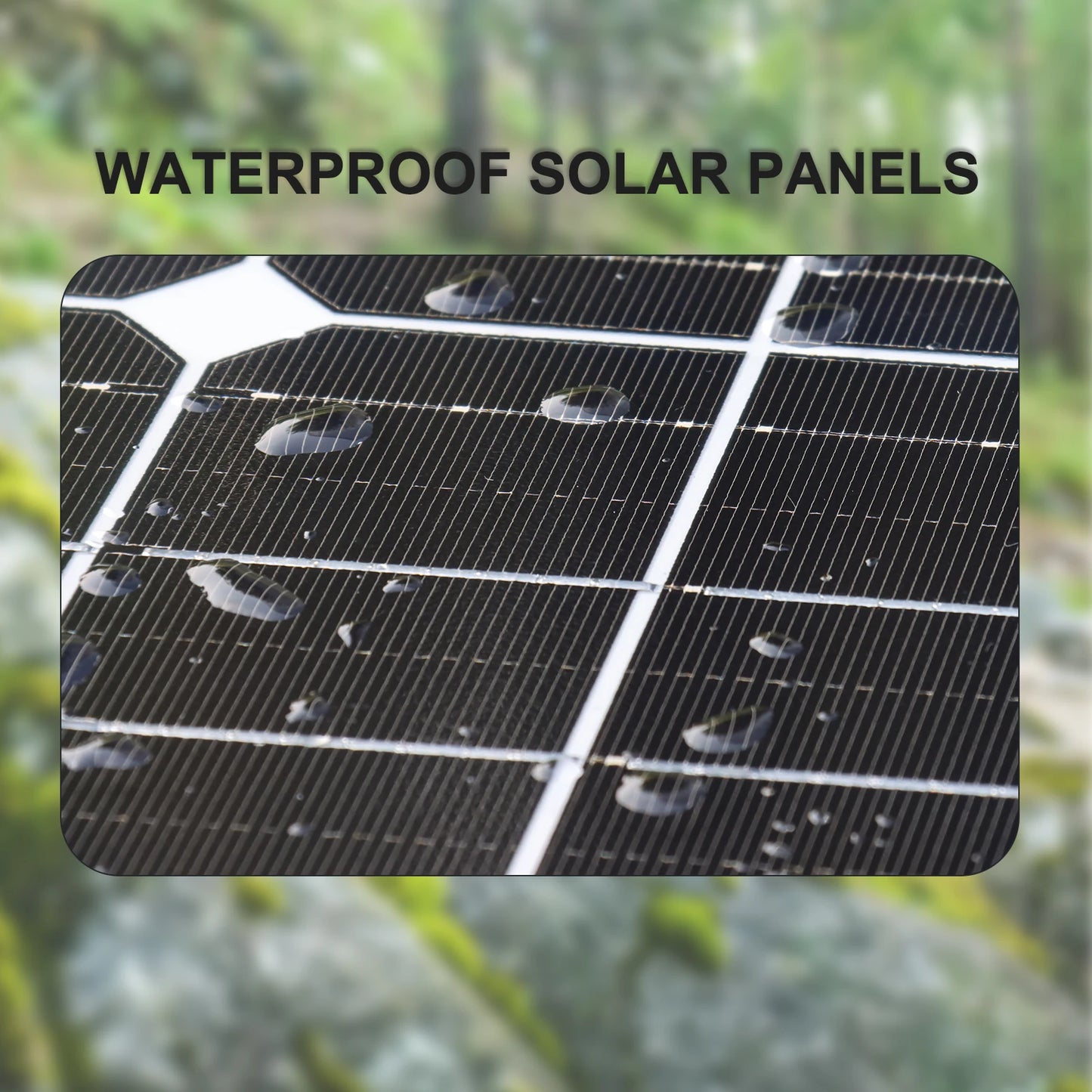 Waterproof Solar Panels