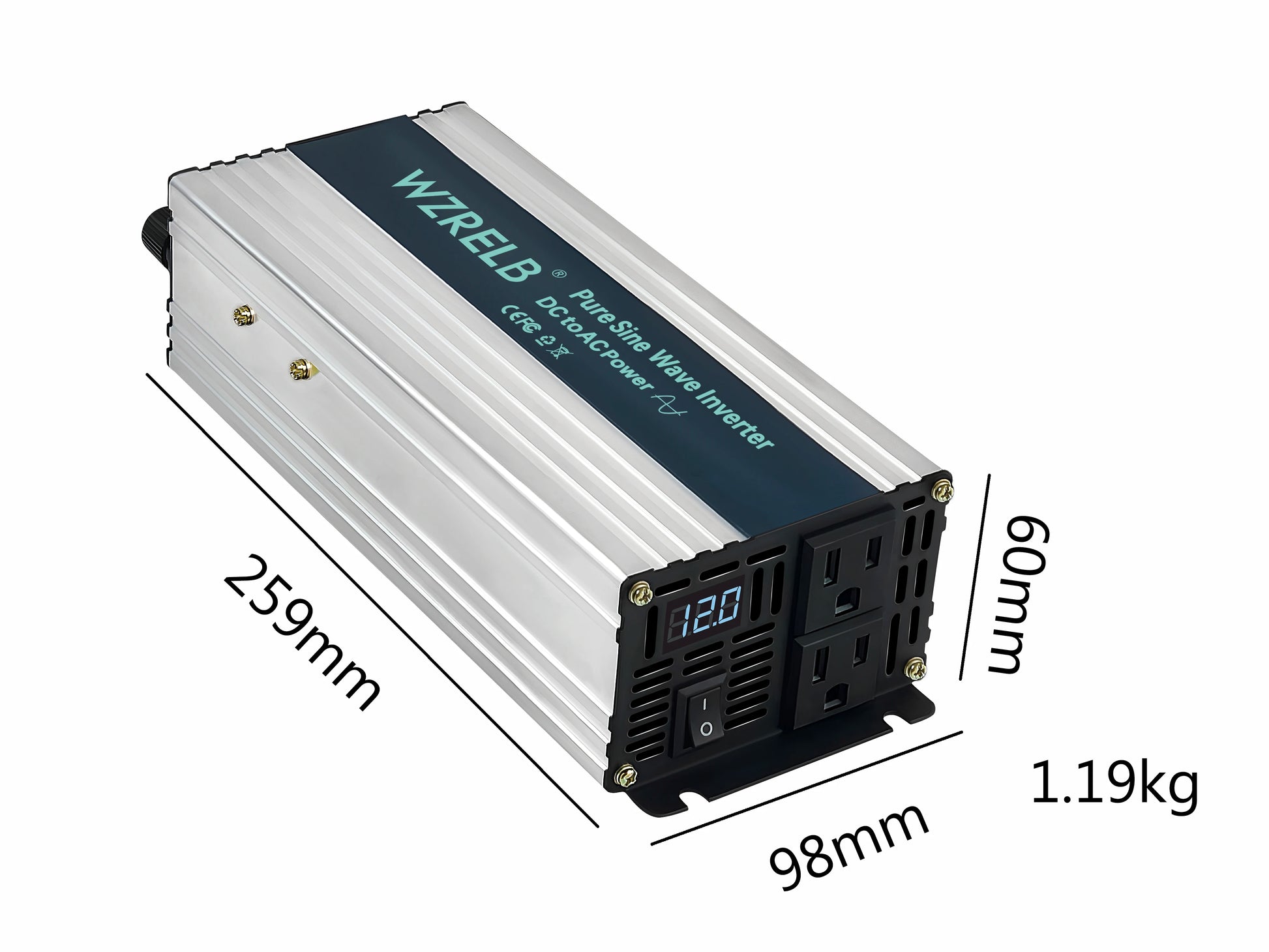 inverter dimensions 